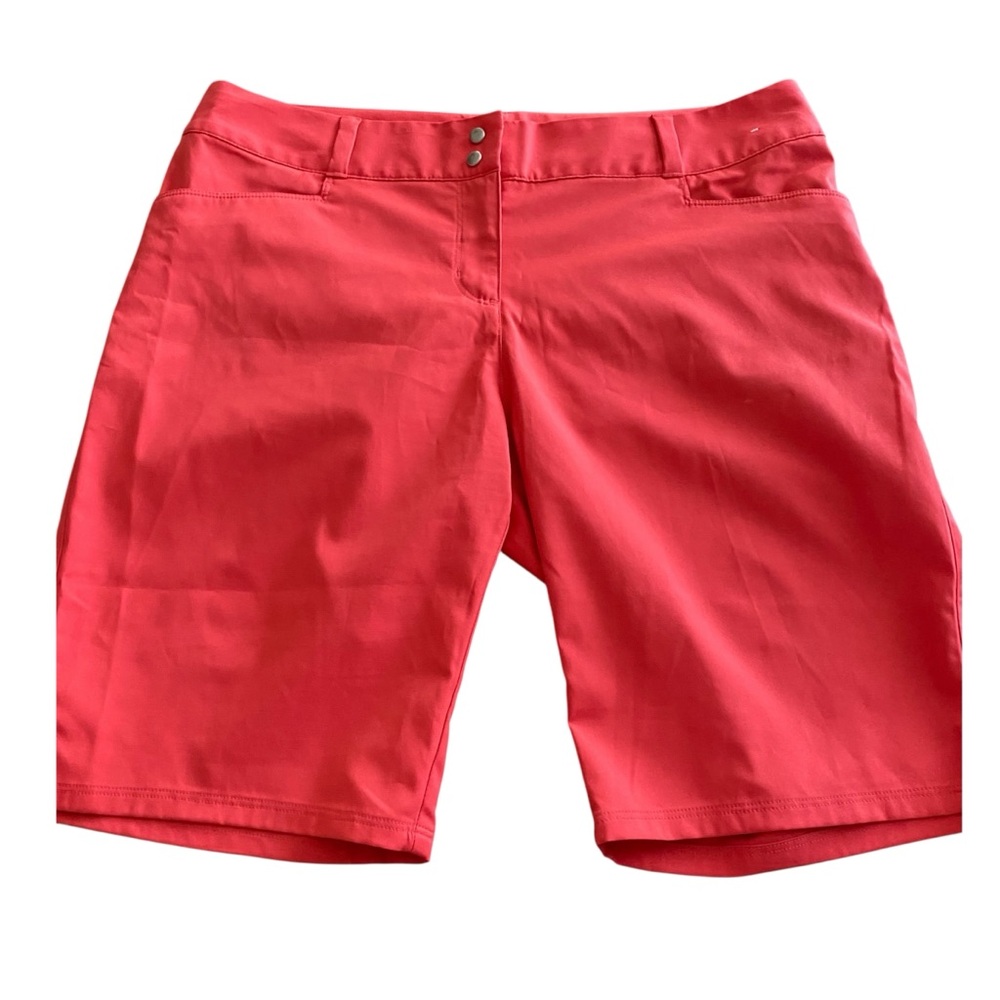 Adidas Women's Pink Bermuda Golf‎ Shorts Size 8
